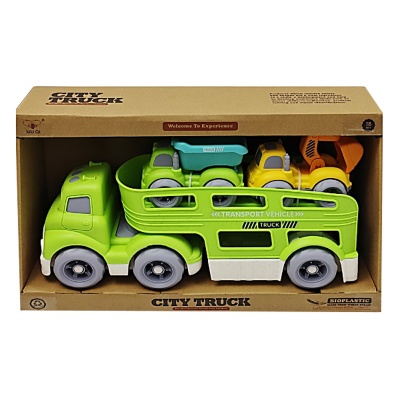 Игровой набор Автовоз и 2 машинки Y8858156 1